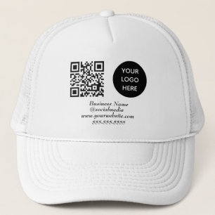 QR-kod för Social-media, svart modern Logotyp för Keps