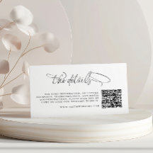 QR-kod för svartvitt QR-kod Information