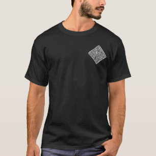 QR-kod Företag T-Shirt-mall med Anpassningsbar T Shirt