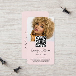 QR-kod Foto Logotyp Modern Loajalitet Rosenskär Ro