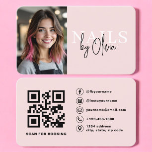 QR-kod Foto Nagelspecialist Visitkort