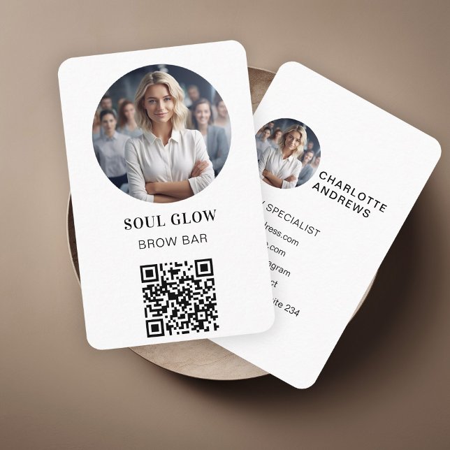 QR-kod, Foto, Salon Visitkort (Skapare uppladdad)
