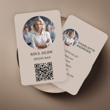 QR-kod, Foto, Salon