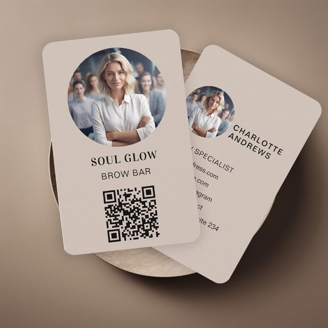 QR-kod, Foto, Salon Visitkort (Skapare uppladdad)