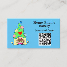 QR-kod Gnome Hometown Bakery Himlar Blue Visitkort