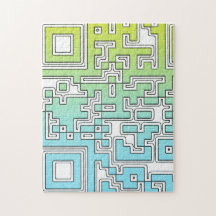 QR-kod - Gult Aqua