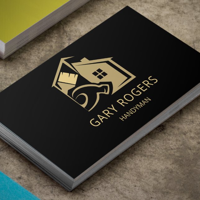 QR-kod Hemreparation Handyman Visitkort (Skapare uppladdad)