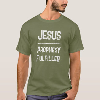 QR-kod Jesus Profetia Uppfyllare Bibel Kristna T Shirt