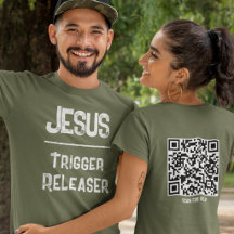 QR-kod Jesus Utlösare Frihet Kristna