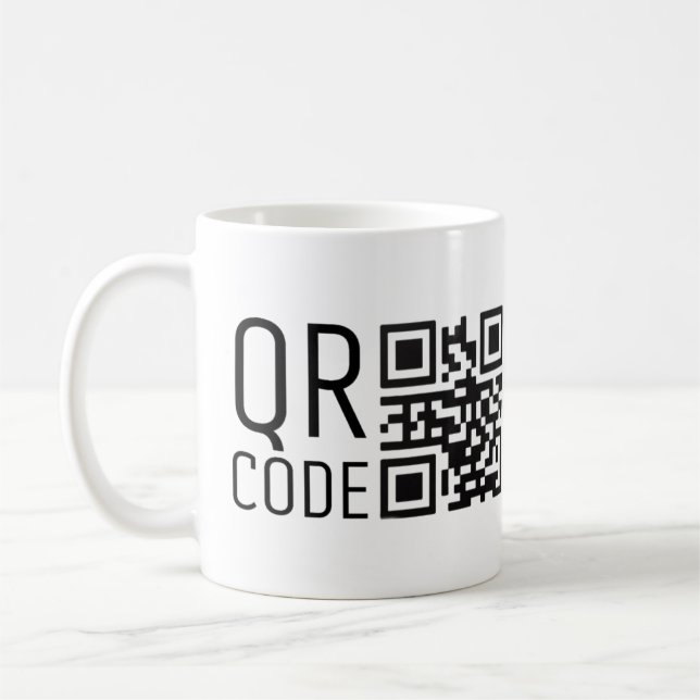 QR-kod Kaffemugg (Vänster)