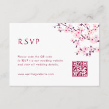 QR-kod | Körsbärsblom RSVP