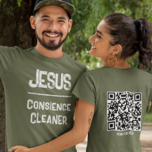 QR-kod Kristus Jesus Förlåter Samvete Rent