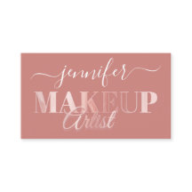 QR-kod Makeup Artist Guld Confetti Ro Powder