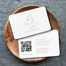 QR-kod - Måne Öga Yoga Reiki Hälsa Visitkort