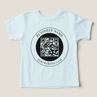 QR-kod med företagsnamn redigerbar T Shirt