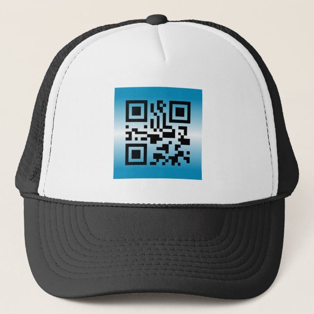 QR-kod®-meddelande: HA EN UNDERBAR HELG Keps (Framsida)