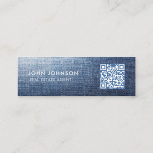 QR-kod Mini Affärsprofil Visitkort