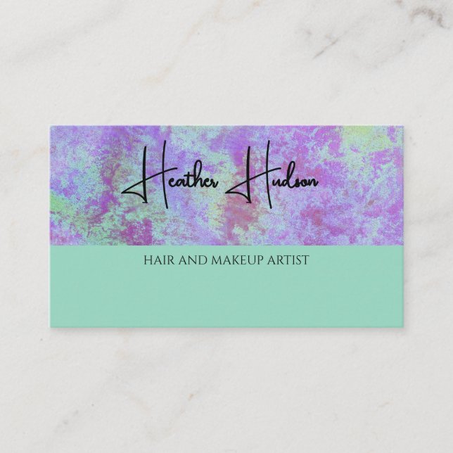 QR-kod Modern Affärskort Visitkort (Framsida)