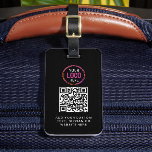 QR-kod Modern Professionell för Logotyp i företa Bagagebricka