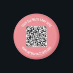 QR-kod och Anpassningsbar Personlig-magnet Magnet<br><div class="desc">Magnet med QR-koden och Anpassningsbar Text Professionell Personlig Business Namn webbplats Promotional Company Magnets / Gift - Add Your QR Code - Image or Logotyp / Namn - Company / Website eller e-post eller Mobil - Contact Information / Adress - Resize and Move or Remove / Add Inslag - Image...</div>