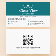 QR-kod Ögonläkare Optiker Kontor Glasögon Ikon
