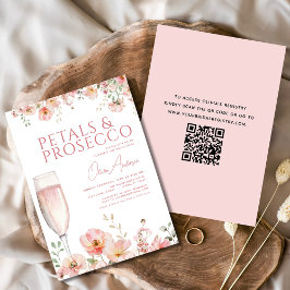 QR-kod Petals & Prosecco  Möhippa Inbjudningar