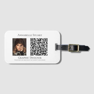 QR-kod Photo Business Company Bagagebricka