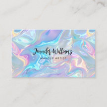 QR-kod Salon Elegant Holografisk 