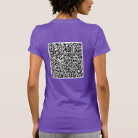 QR-kod Scan Info Surprise Message T-Shirt Gift