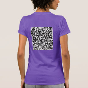 QR-kod Scan Info Surprise Message T-Shirt Gift