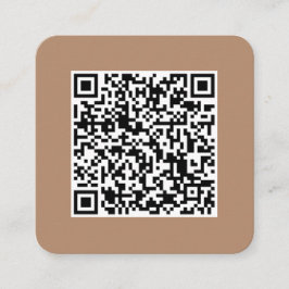 QR-kod-Social Media-Modern-Simple-Professionell Sq Fyrkantigt Visitkort