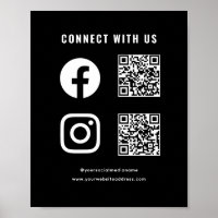 QR-kod Sociala Medier Följ Skanna Anslut till Oss