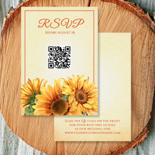 QR-kod Solroskort, Bröllop OSA Kort