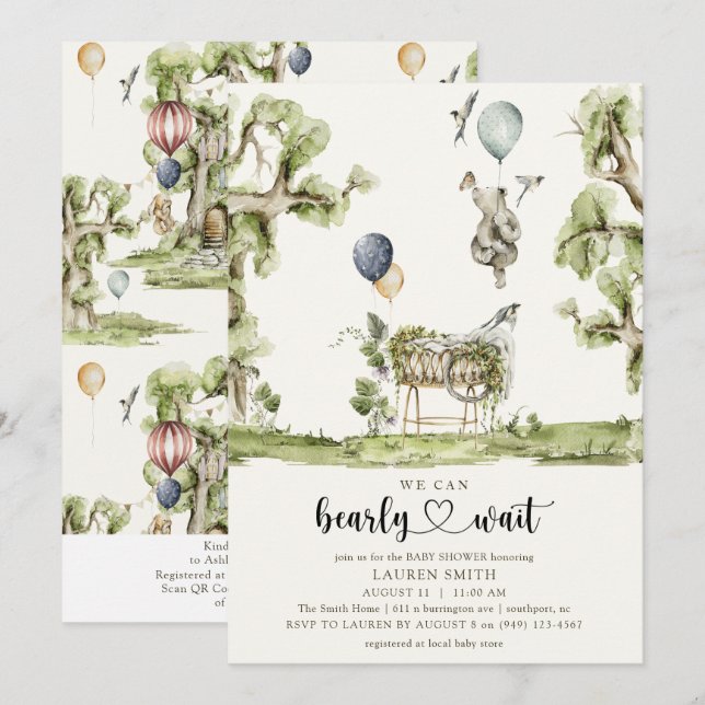 QR-kod som vi kan använda för att tidigt vänta på  Inbjudningar (Fram/baksida)