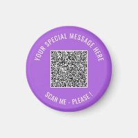 QR-kod - Speciellt magneterbjudande för text