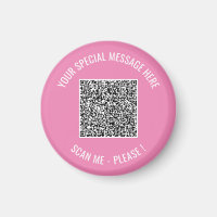 QR-kod - Speciellt meddelande - magneterbjudande