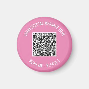 QR-kod - Speciellt meddelande - magneterbjudande Magnet