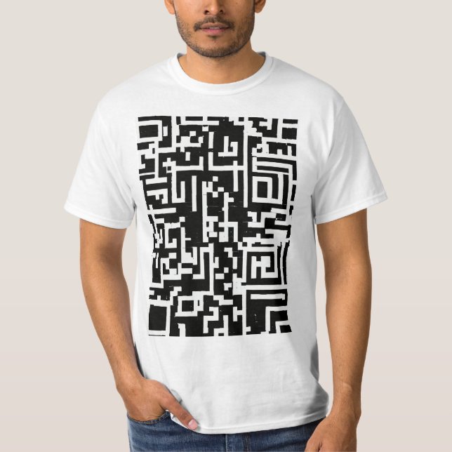 Qr-kod T-Shirt (Framsida)