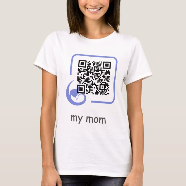 QR-kod T-Shirt (Framsida)