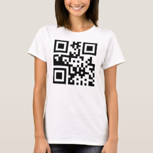 ☮ - QR-kod T-shirt