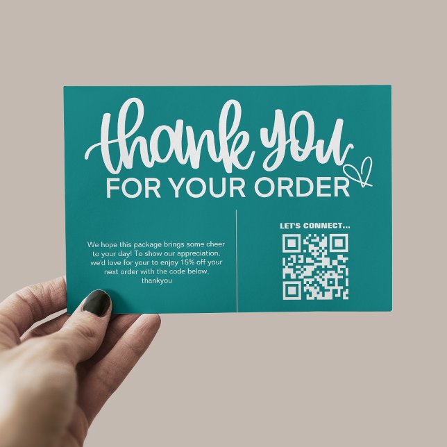 QR-kod - tack för att du har infogat ditt köp Pake Tilläggskort (Skapare uppladdad)