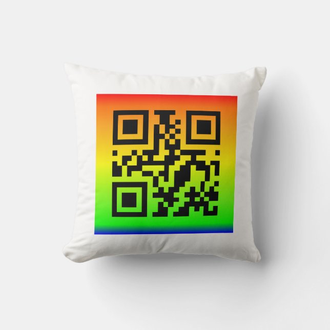 QR-kod® - tal: JOY Kudde (Framsida)
