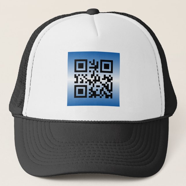 QR-kod®-tal: LYCKLIG HANUKKAH Keps (Framsida)