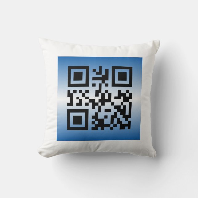 QR-kod®-tal: LYCKLIG HANUKKAH Kudde (Framsida)