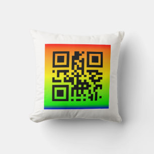 QR-kod® - tal: PEACE Kudde