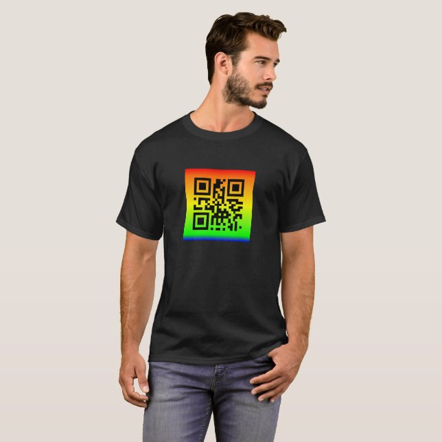 QR-kod® - tal: PEACE T Shirt (Hel framsida)