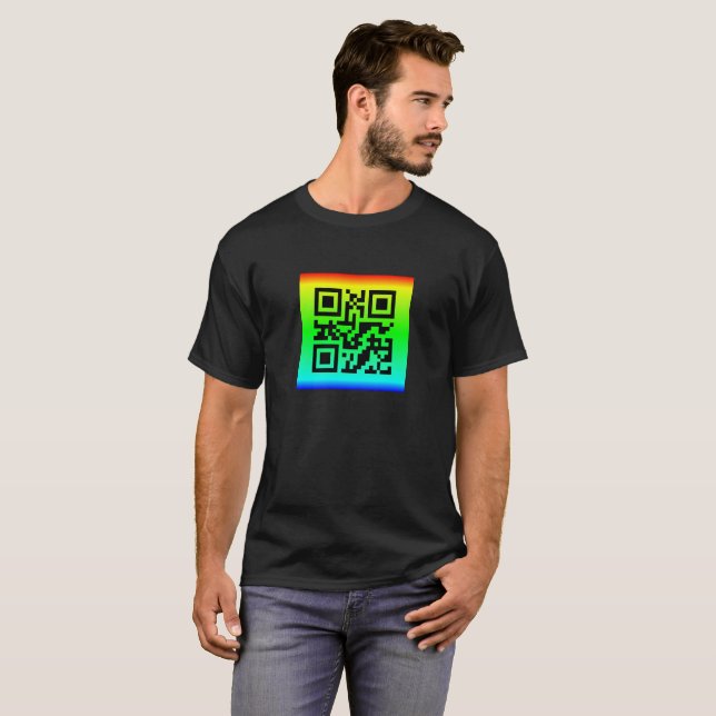 QR-kod® - tal: SMILE T Shirt (Hel framsida)