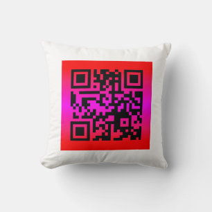 QR-kod® - TALNING: LYCKLIG MOR S DAY Kudde