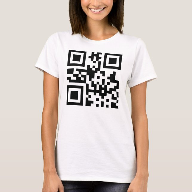 ♥ - QR-kod Tee (Framsida)