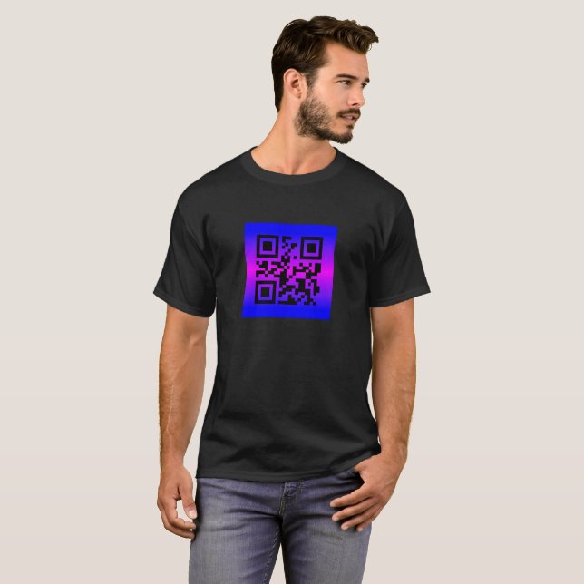 QR-kod® - Utfall: GRATTIS PÅ FÖDELSEDAGEN T Shirt (Hel framsida)